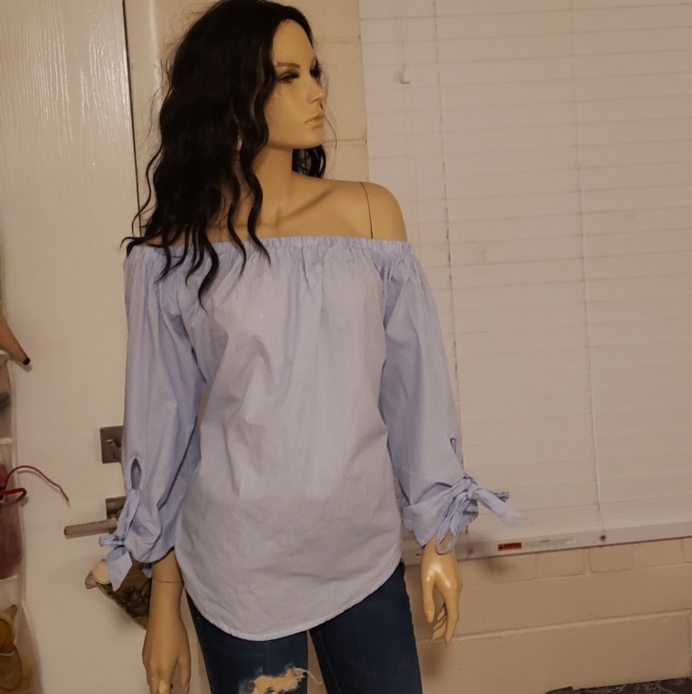 Off the shoulder shirt